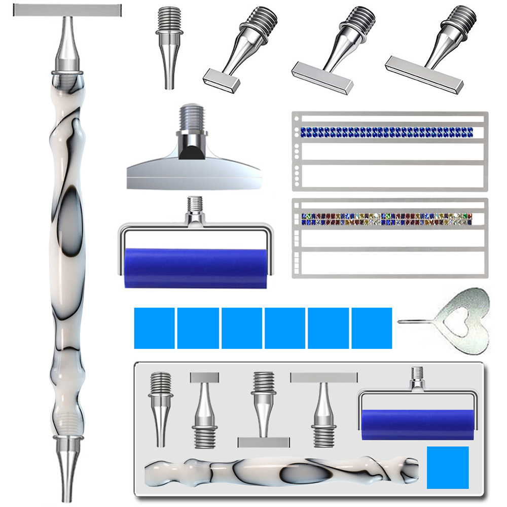 Embroidery Paper - 5D Diamond Painting Pen Set Add