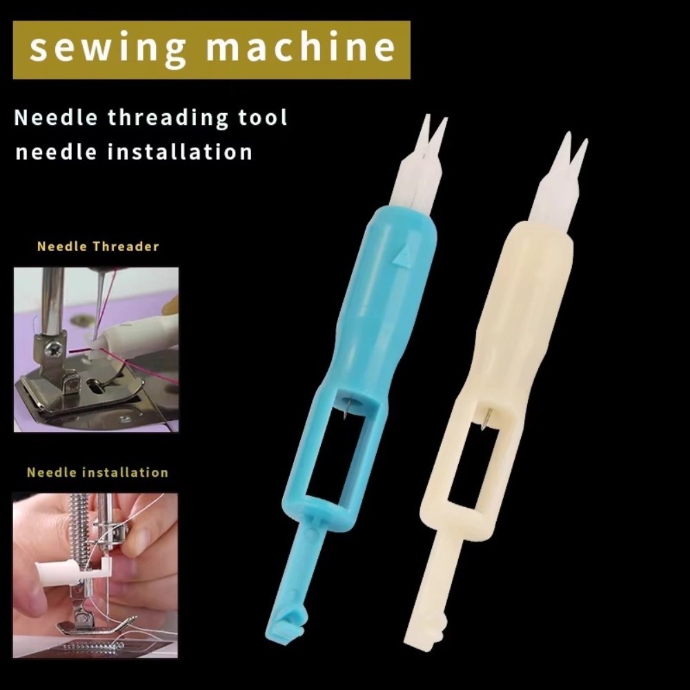 Embroidery Software - 1/2Pcs Needlework Automatic Needle Threader Plastic