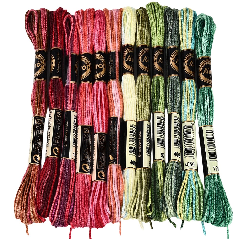Embroidery Stitches - 105 Yards Stitch Floss Embroidery Thread