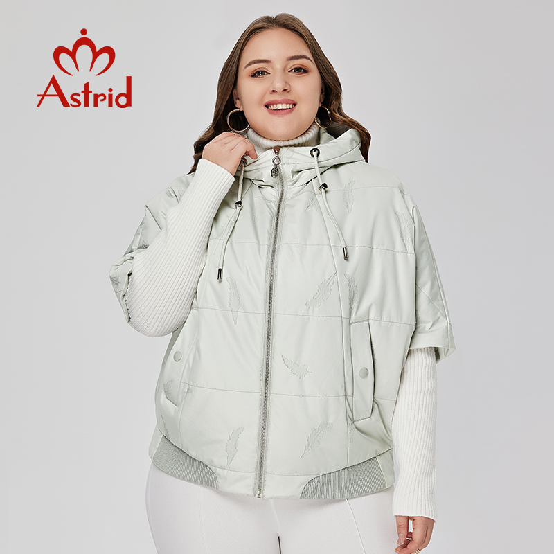 Embroidery And Quilting - Astrid 2022 Spring Women Parkas Plus