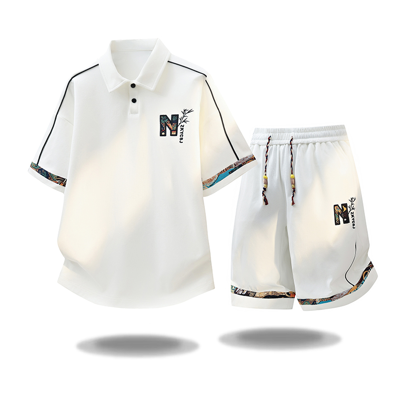 New Summer Fashion Trendy Outd - Embroidery Tshirt 评论和价格