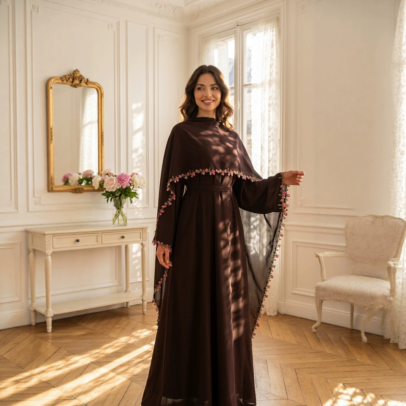 Elegant Embroidery Abayas Hija - Embroidery Kebaya 评论和价格