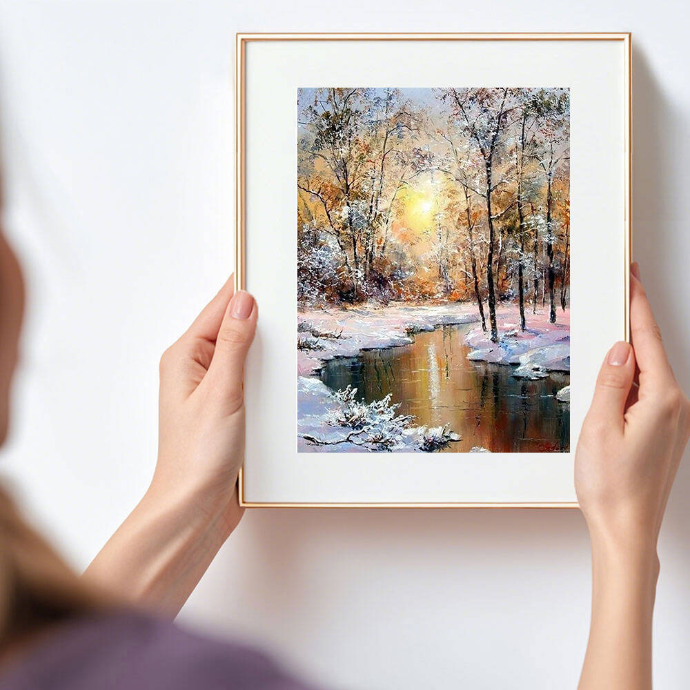 HUACAN Diamond Painting Winter - Embroidery Xmas 评论和价格
