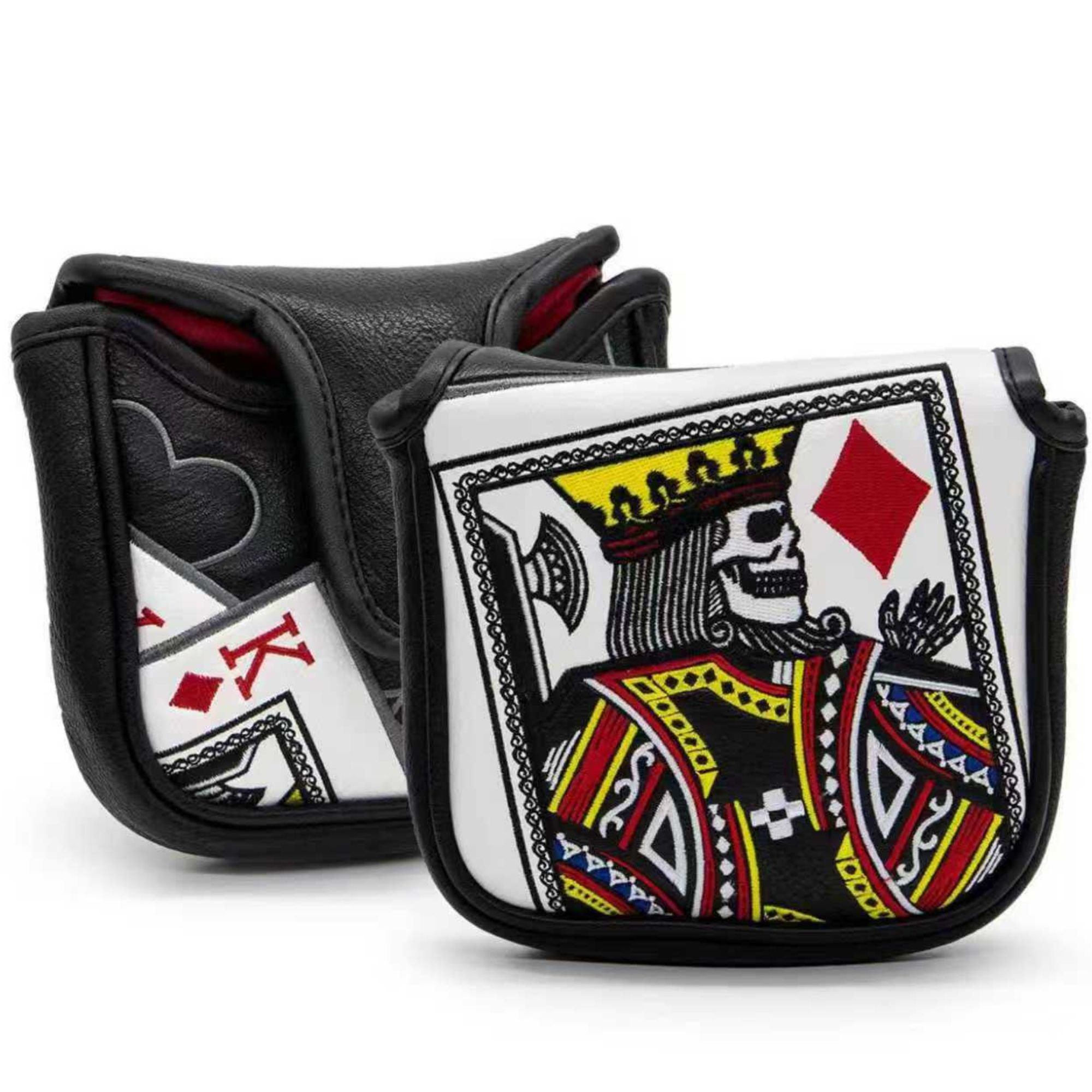 King Of Hearts Embroidered Mal - Embroidery Xmas 评论和价格