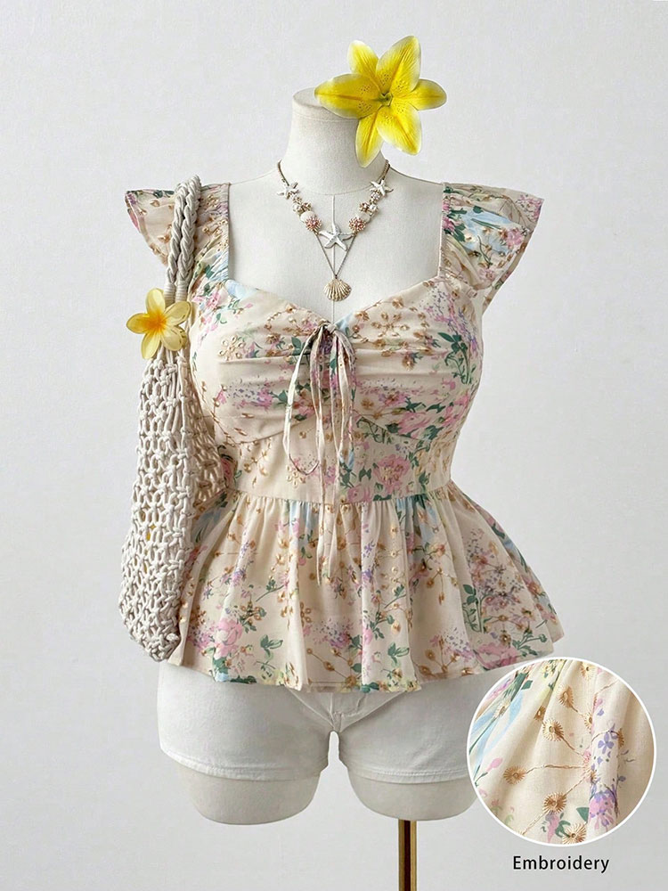New Embroidery Floral Plus Siz - Embroidery Vest 评论和价格