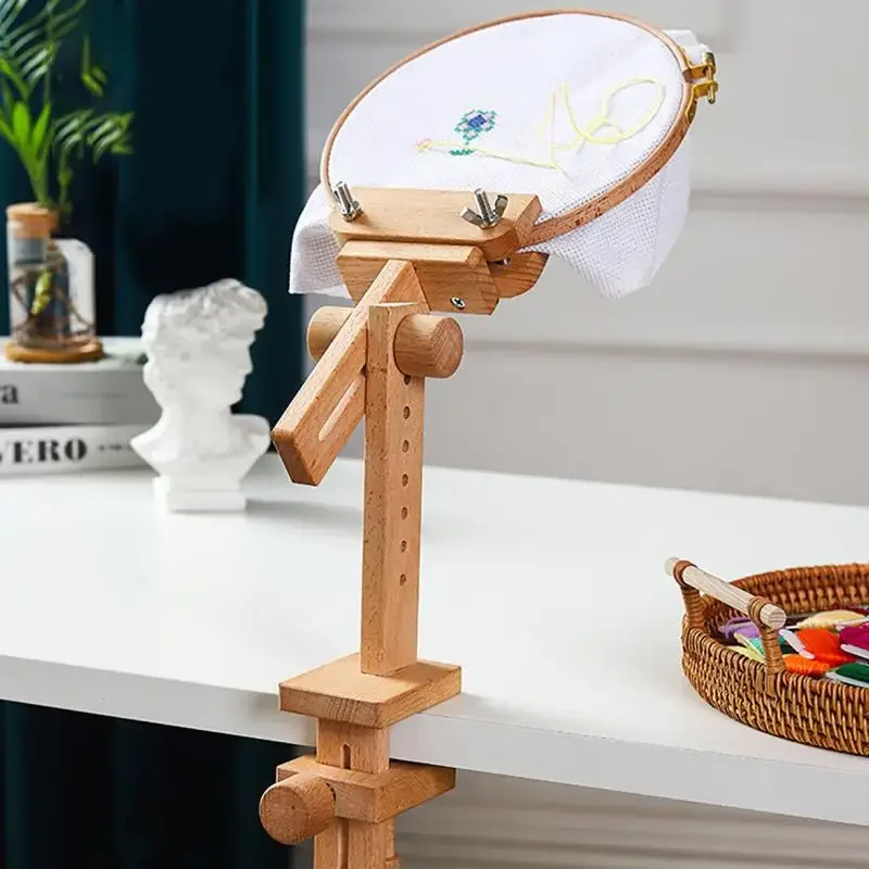 360° Rotation Adjustable Deskt - Embroidery Hoop Stand 评论和价格
