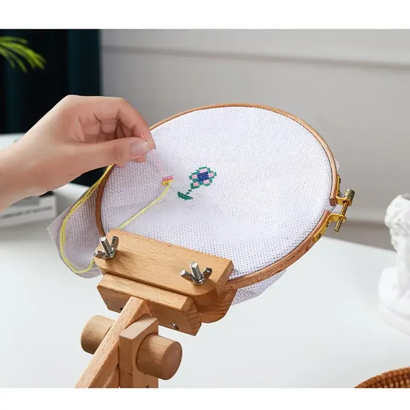 360° Rotation Adjustable Deskt - Embroidery Hoop Stand 评论和价格