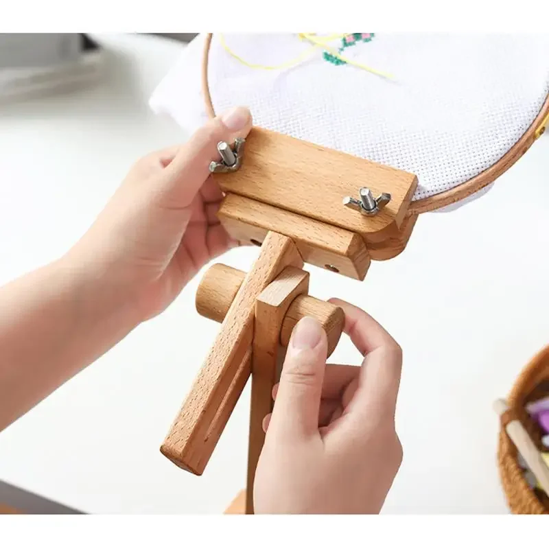 360° Rotation Adjustable Deskt - Embroidery Hoop Stand 评论和价格