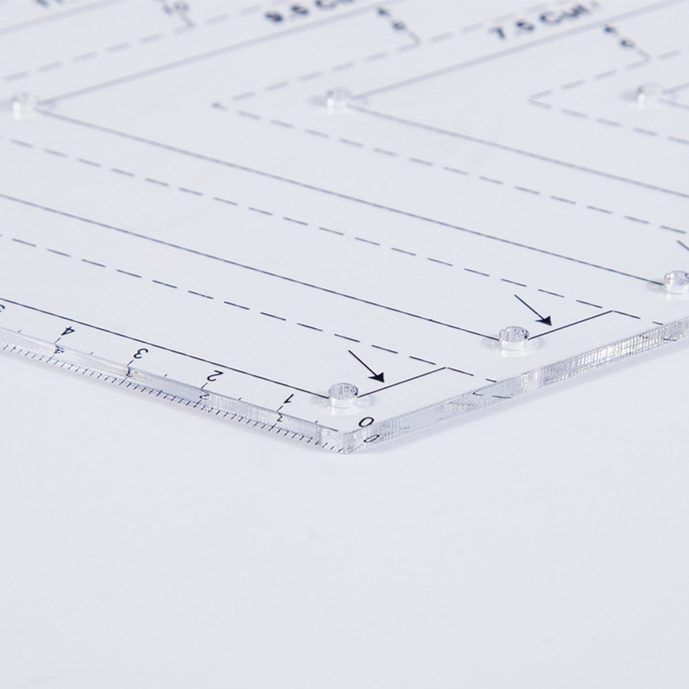 Acrylic Quilting Ruler 60 Degr - Embroidery And Quilting 评论和价格