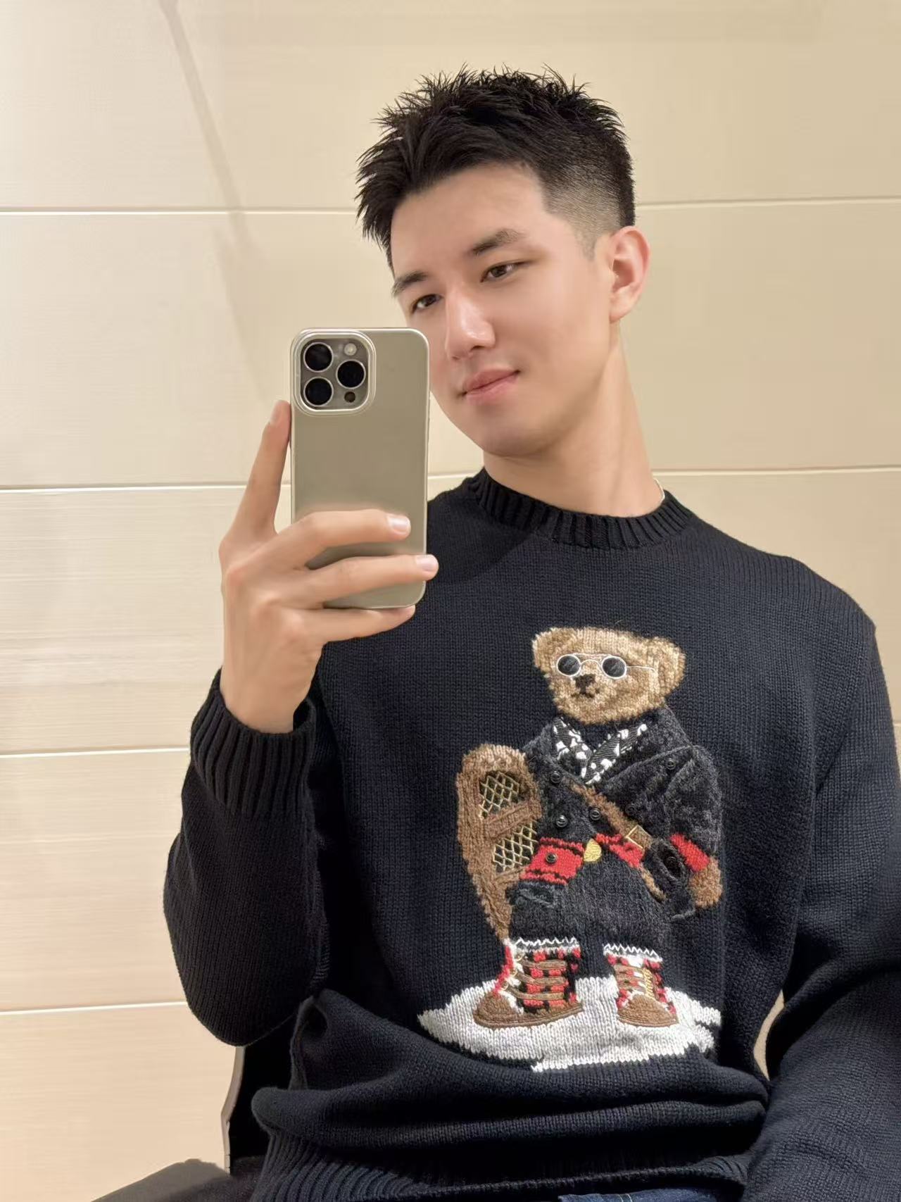 Winter Unisex Knitted Sweater, - Embroidery Hoop Stand 评论和价格