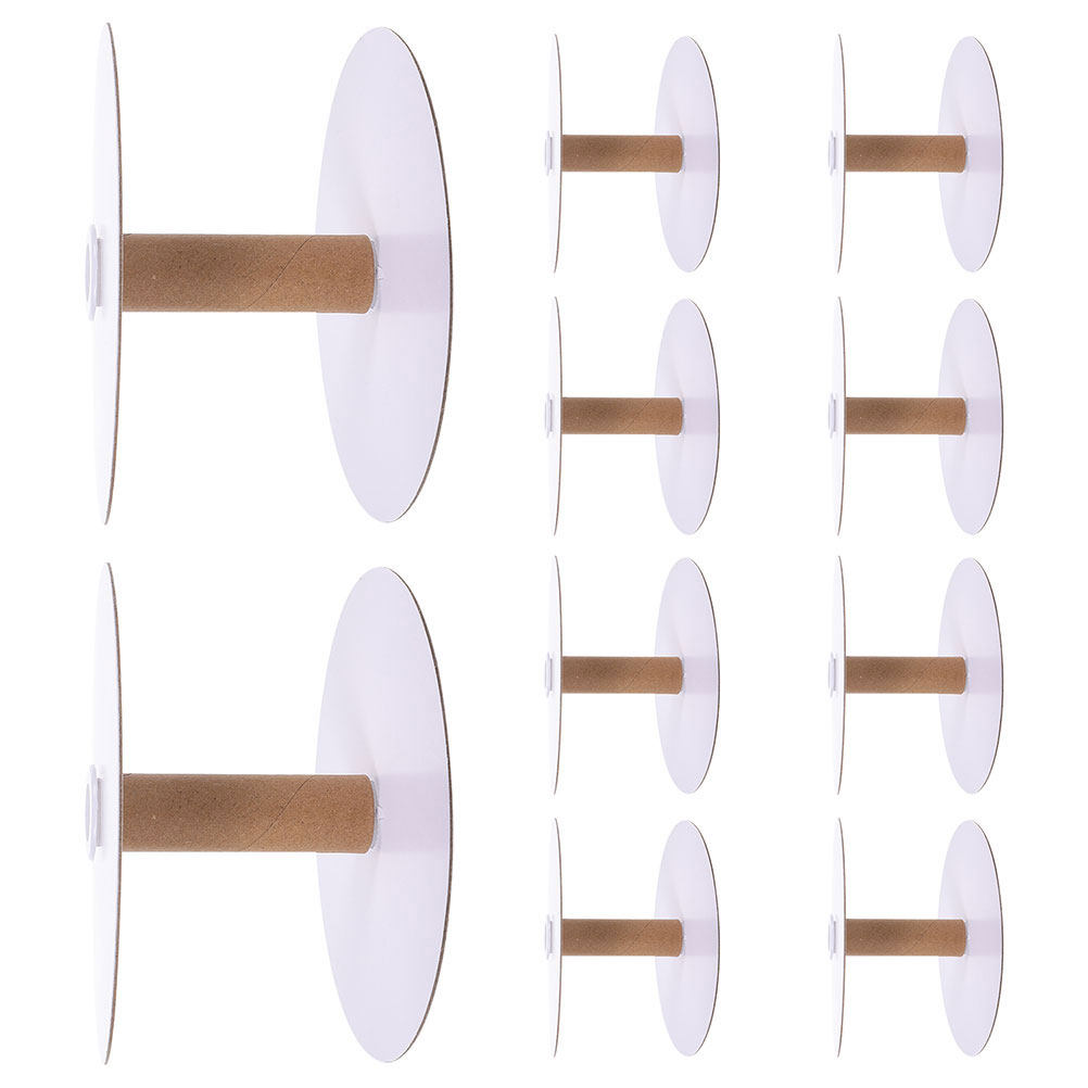 12Pcs Paper Spool Wire Storage - Embroidery Paper 评论和价格