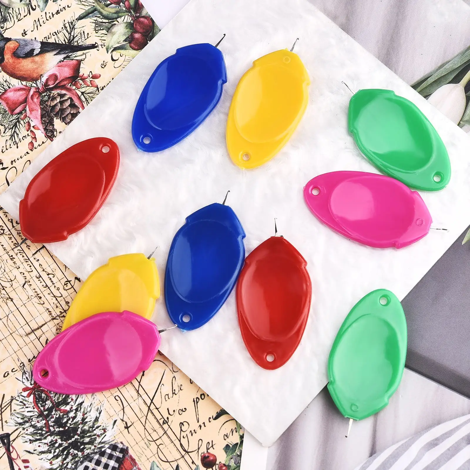 10pcs Needle Threader Elderly  - Embroidery Software 评论和价格