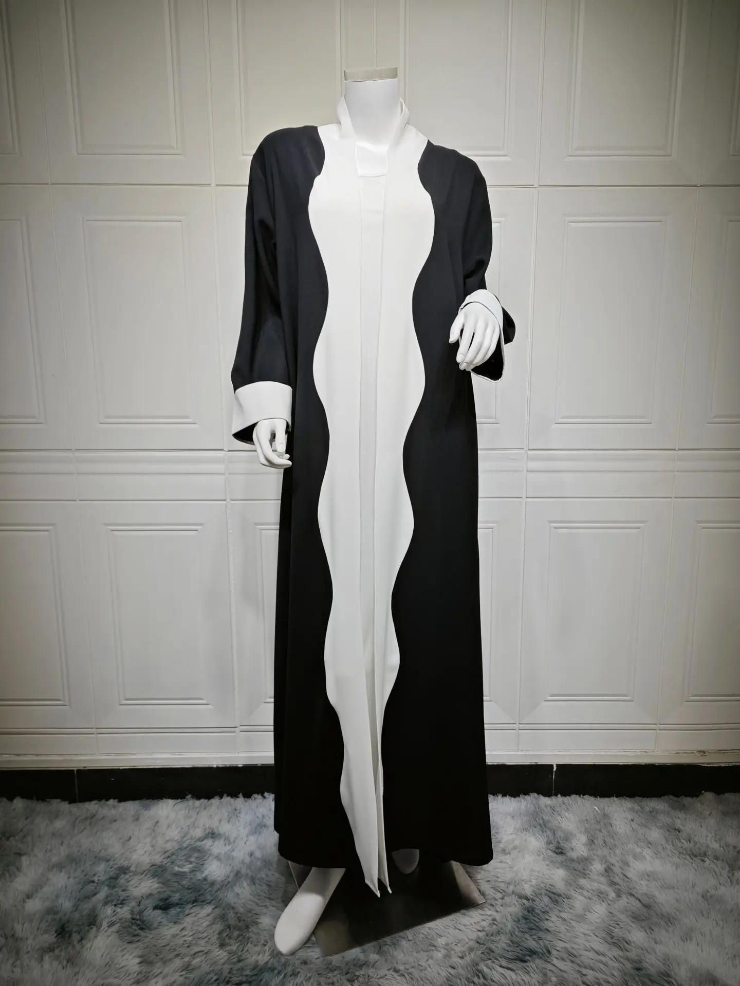 Open Kimono Abaya Dubai Islam  - Embroidery Kebaya 评论和价格