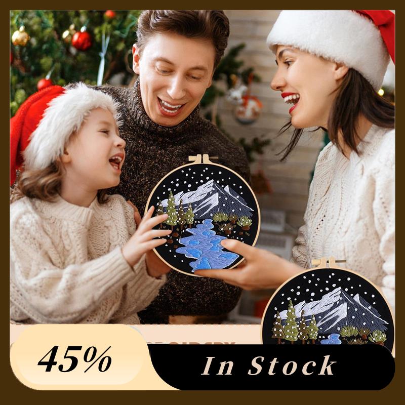 A60zchristmas Needlework Kits  - Embroidery Kitchen 评论和价格