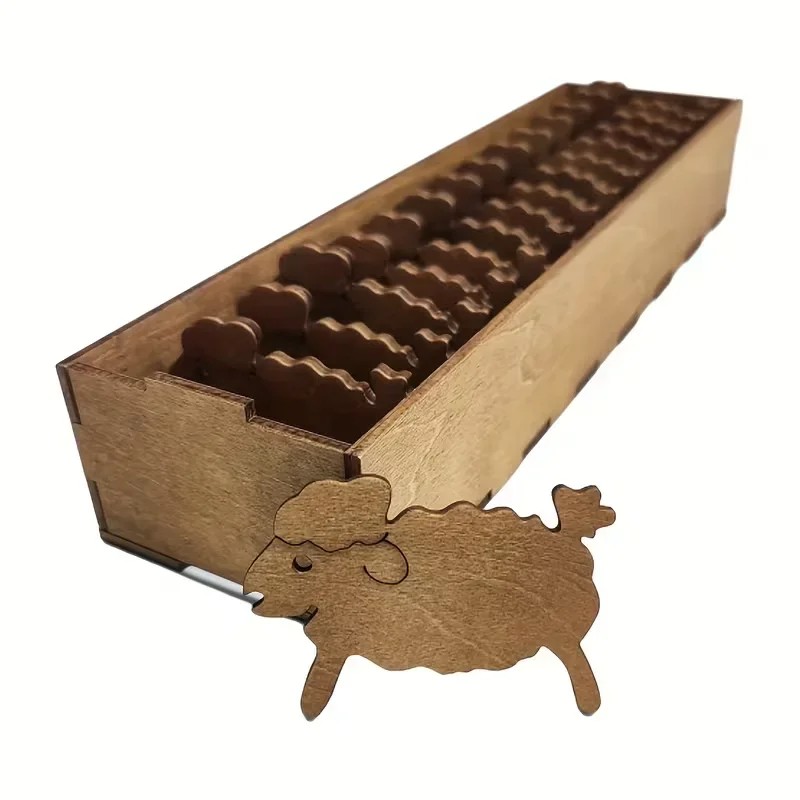 2026 Wooden Rabbit Spool Set w - Embroidery Cat 评论和价格