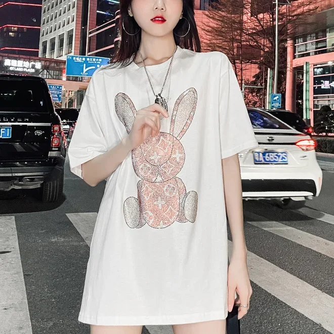 Women's Summer Casual T-Shirt: - Embroidery Tshirt 评论和价格