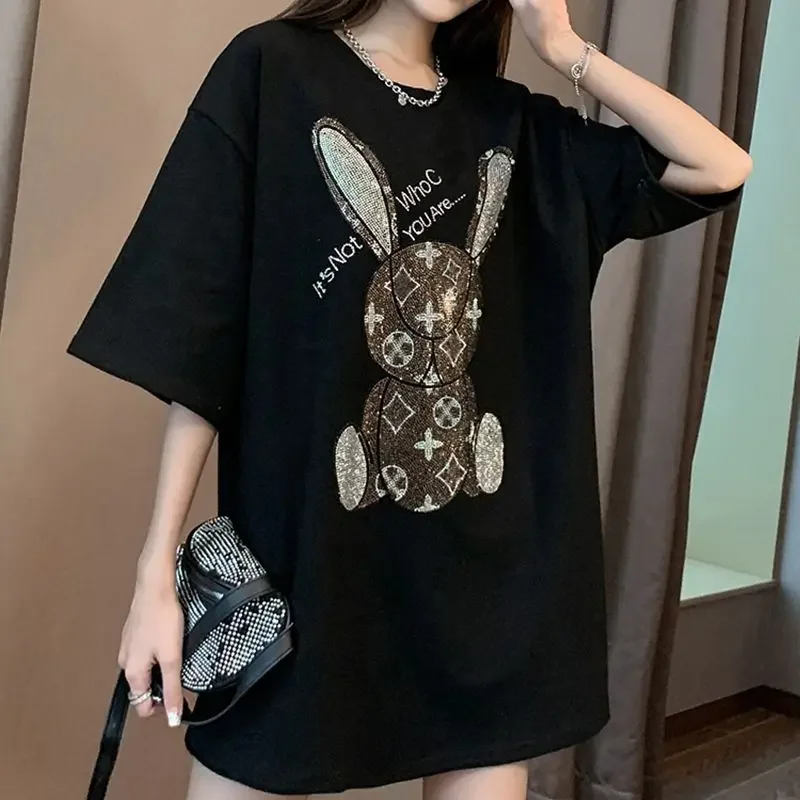 Women's Summer Casual T-Shirt: - Embroidery Tshirt 评论和价格