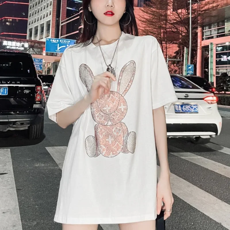Women's Summer Casual T-Shirt: - Embroidery Tshirt 评论和价格