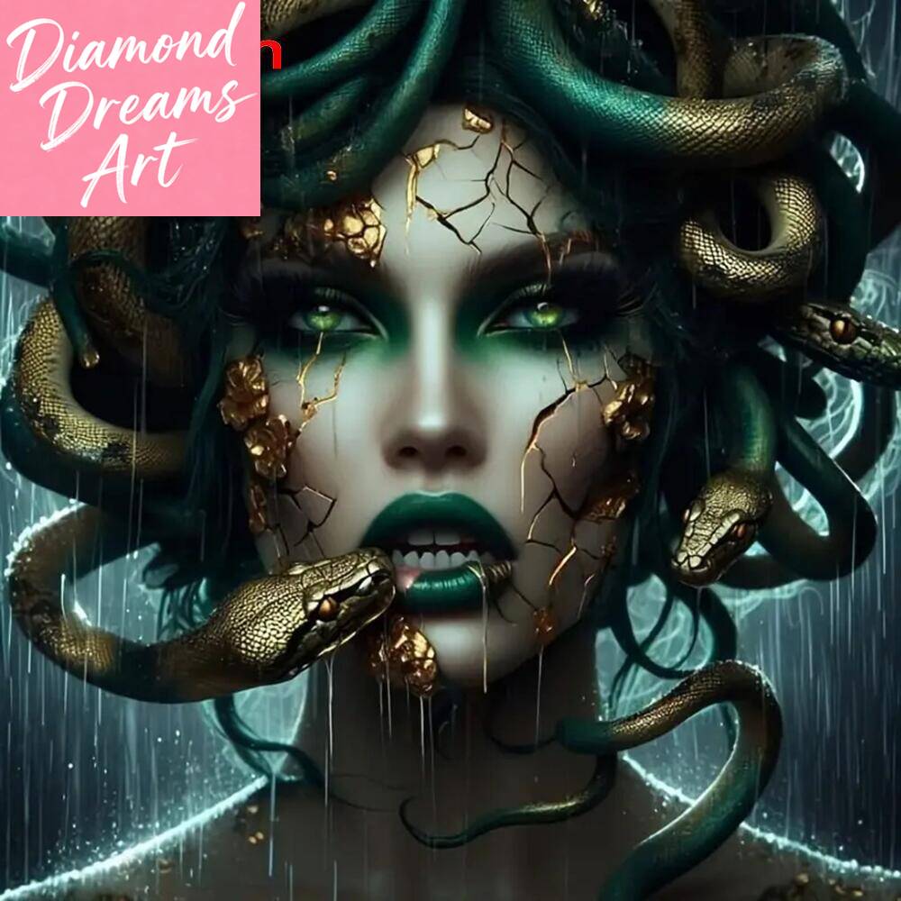 Frameless, Diamond Mosaic Full - Embroidery Kit Set 评论和价格