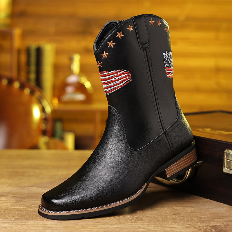 New Brand Men High Boots Embro - Embroidery Stitches 评论和价格