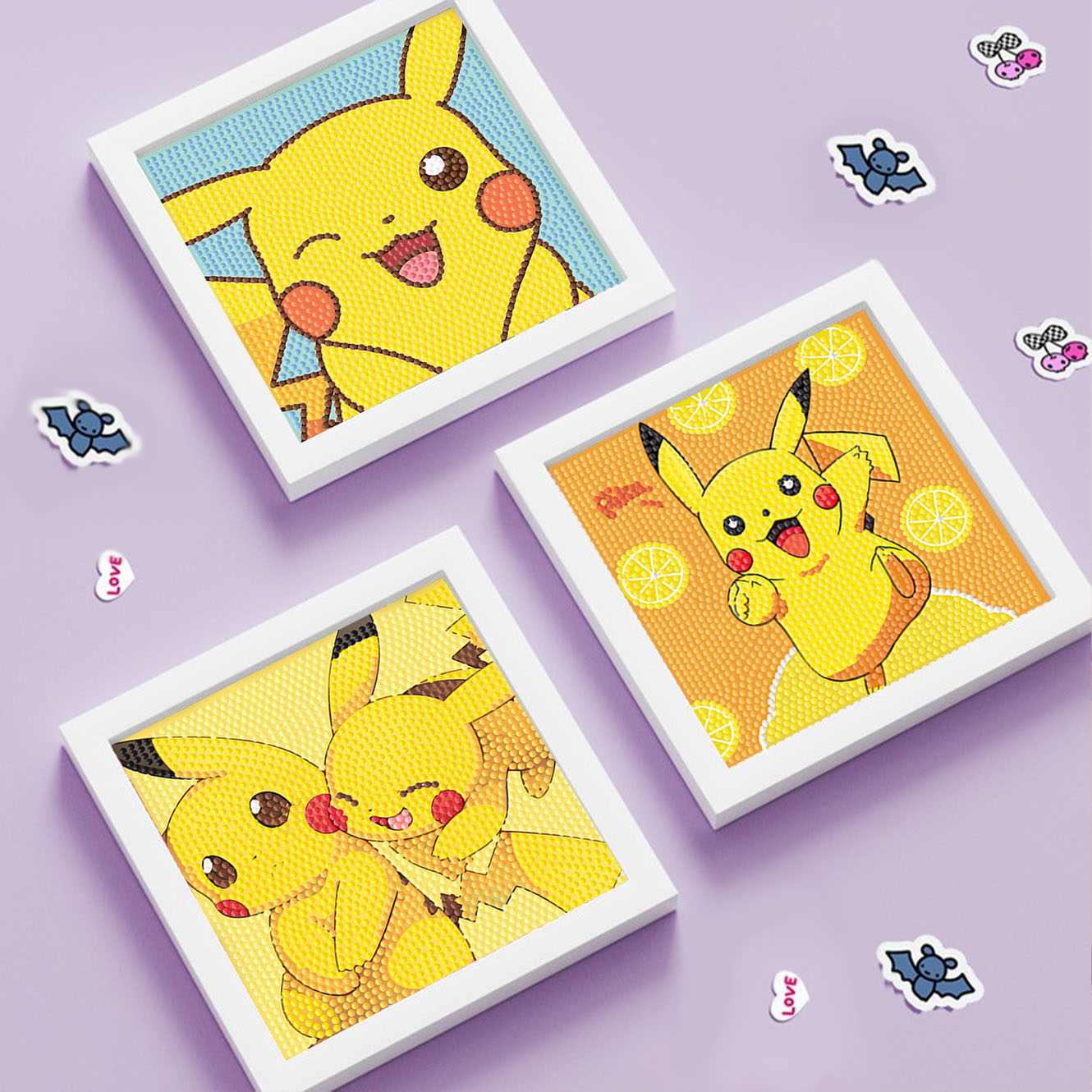 Keeppley&Pokemon Crystal Diamo - Embroidery Frame 评论和价格