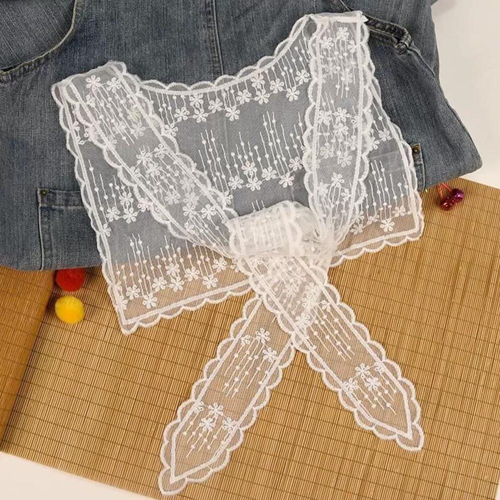 French Lace Shawl Scarf for Wo - Embroidery Tshirt 评论和价格