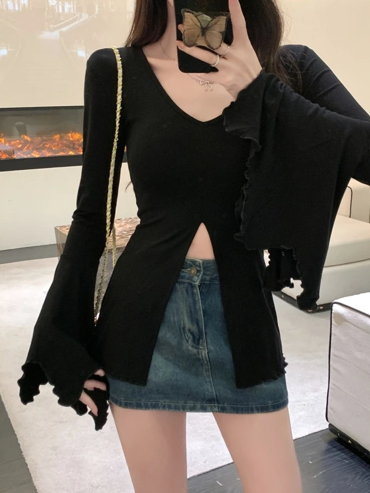 Vintage Y2K T-Shirt for Women, - Embroidery Tshirt 评论和价格