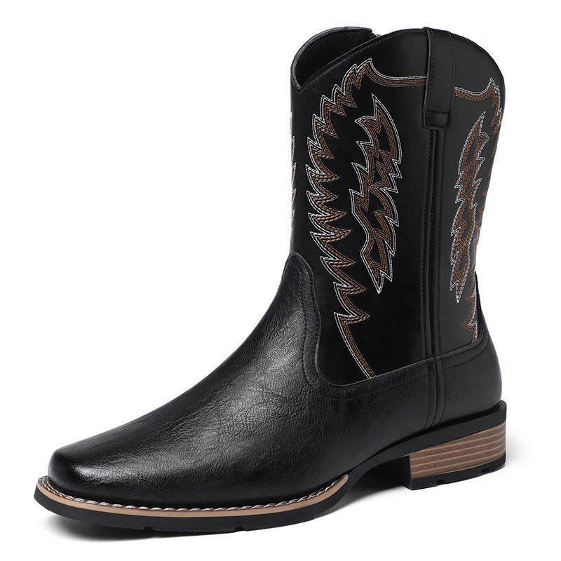 Luxury Men High Boot Embroider - Embroidery Stitches 评论和价格