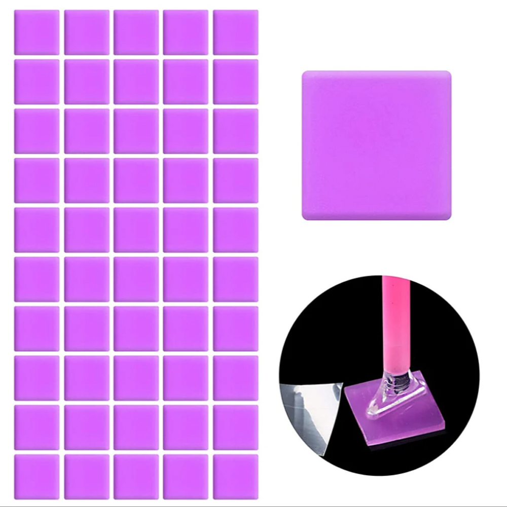 2x2CM DIY Diamond painting Pur - Embroidery Paper 评论和价格