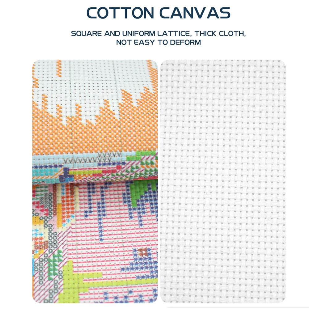 News Pre-Printed Cross Stitch  - Embroidery Kitchen 评论和价格