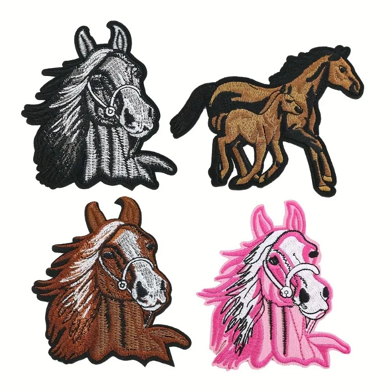 Horse Head Adhesive Embroidery - Embroidery Unicorn 评论和价格