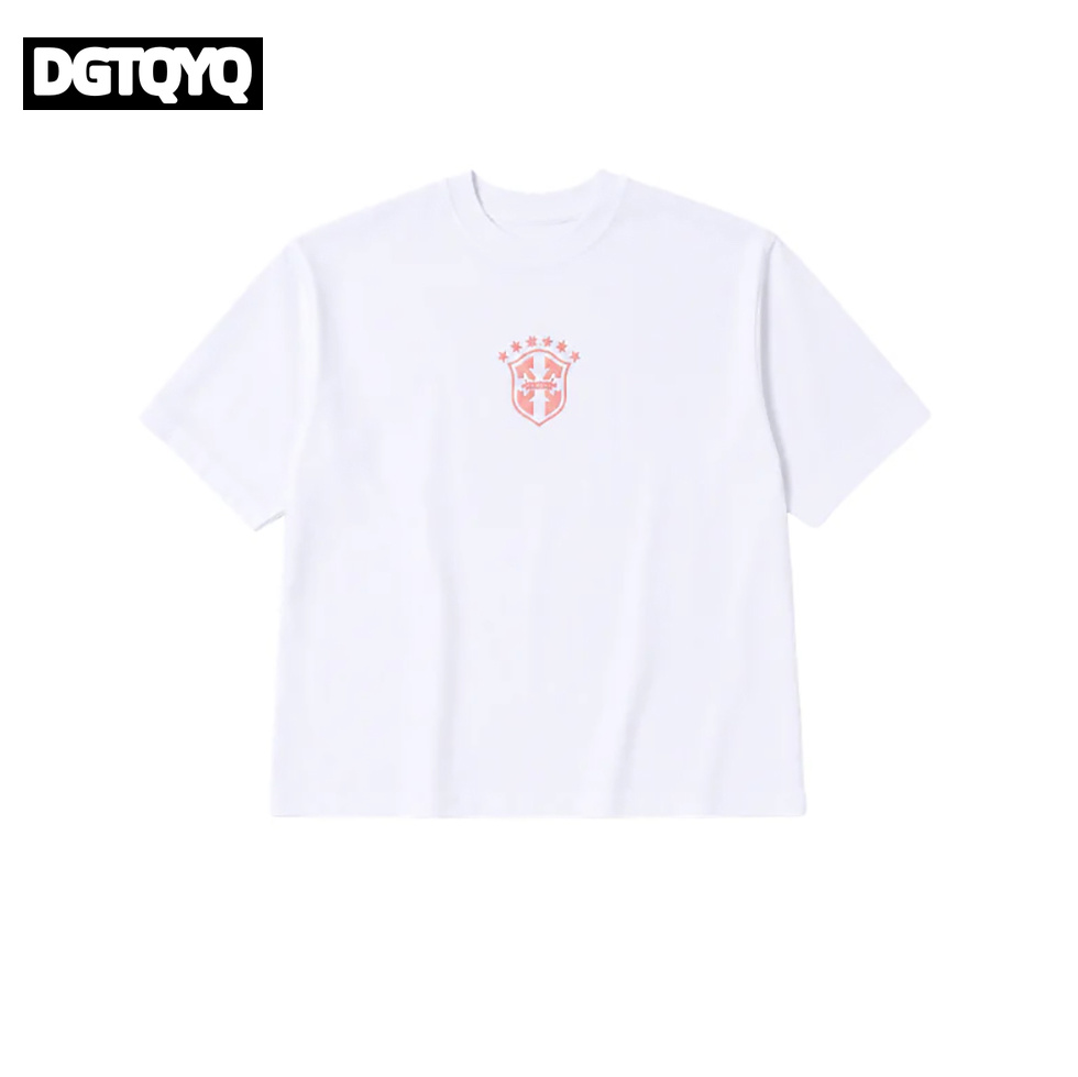 Man's Summer New Pink Embroide - Embroidery Tshirt 评论和价格