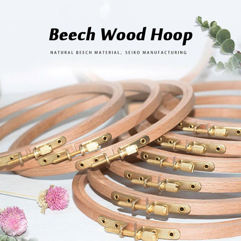 1pcs High Quality Beech Wood E - Embroidery Hoop Stand 评论和价格