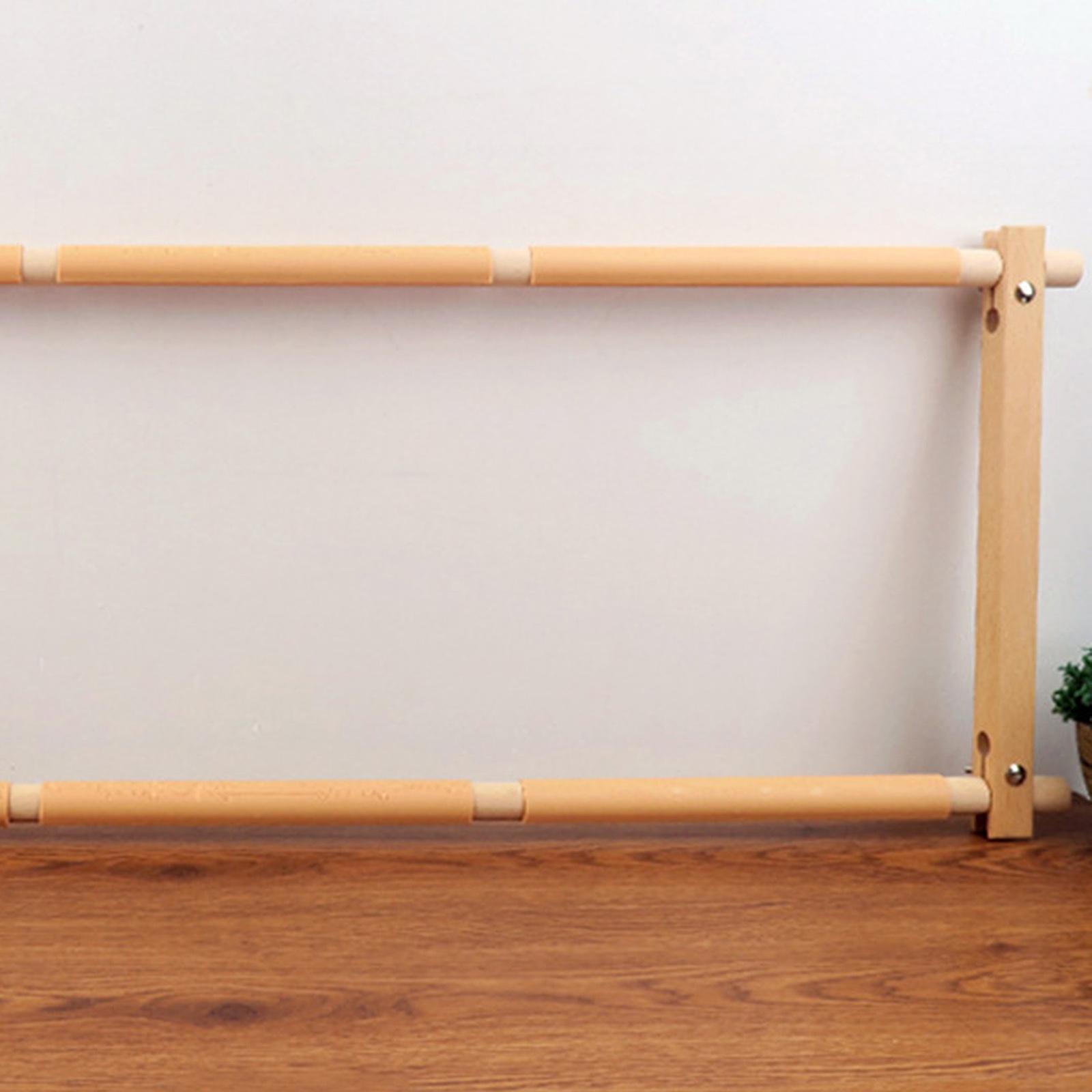 Beech Embroidery Scroll Frame  - Embroidery Hoop Stand 评论和价格