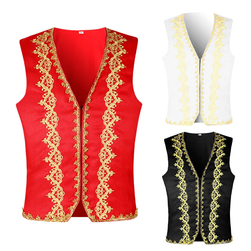 Medieval Gold Embroidery Baroq - Embroidery Vest 评论和价格