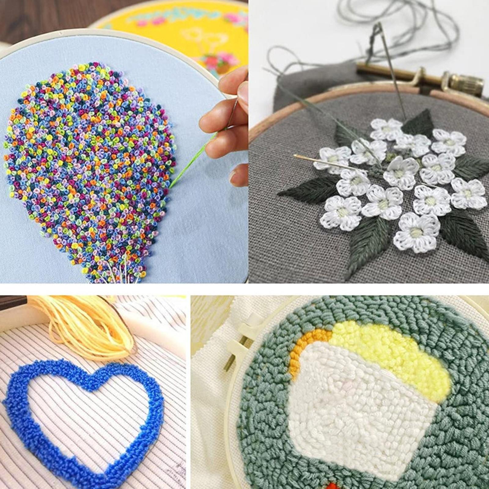 Punch Needle Embroidery Kit wi - Embroidery Kit Set 评论和价格