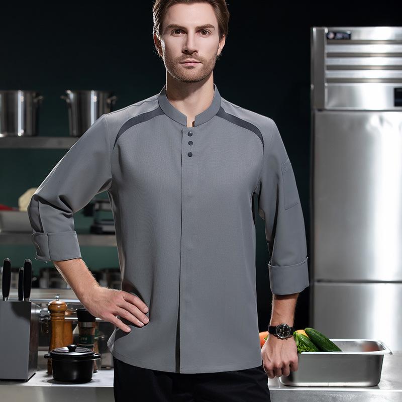 Breathable Long Sleeves Chef U - Embroidery Kitchen 评论和价格