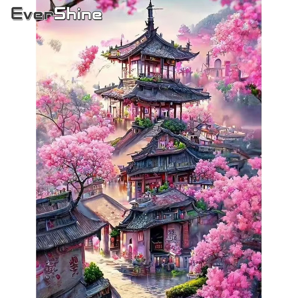 Evershine Full Square Diamond  - Embroidery Kit Set 评论和价格