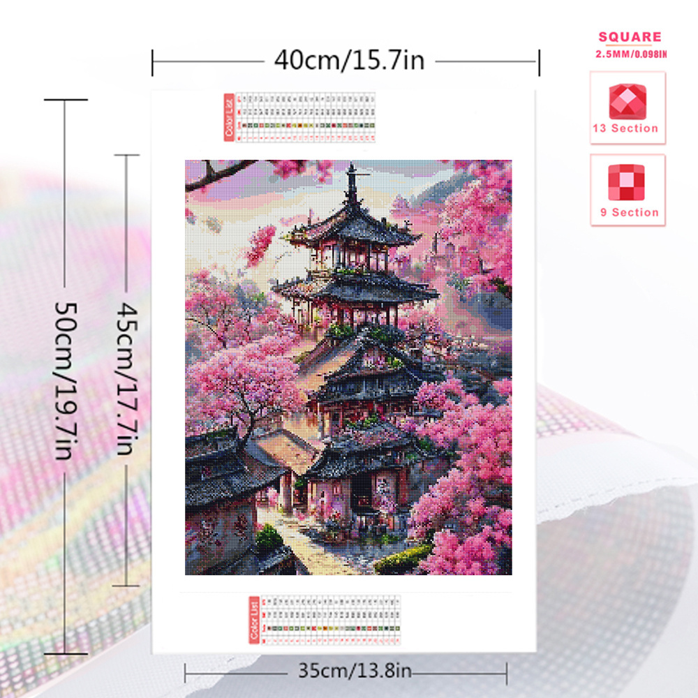 Evershine Full Square Diamond  - Embroidery Kit Set 评论和价格
