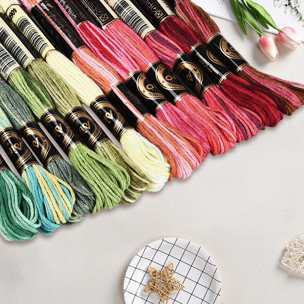 105 Yards Stitch Floss Embroid - Embroidery Stitches 评论和价格