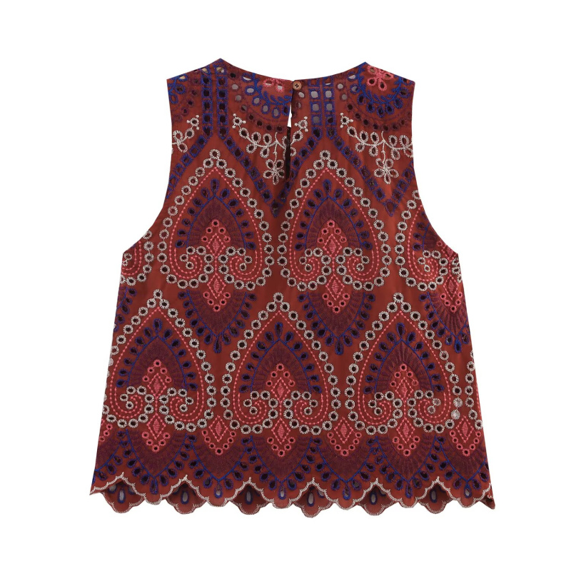 ETJ 2025 New women's wear Bohe - Embroidery Vest 评论和价格