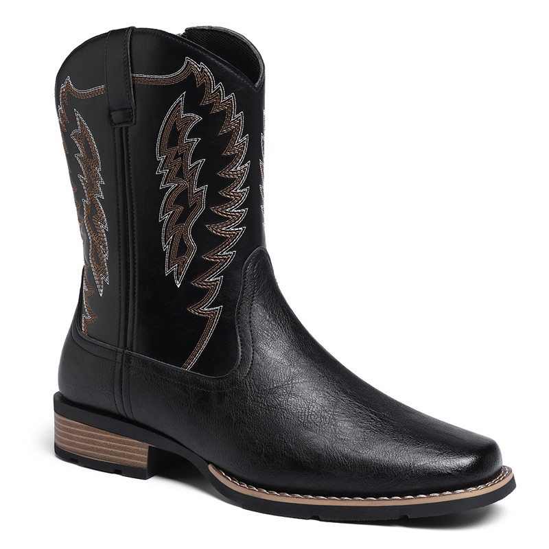 Men High Boot Luxury Embroider - Embroidery Stitches 评论和价格