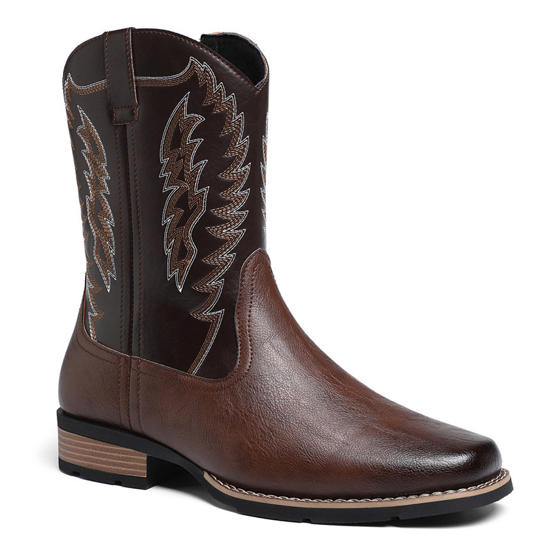 Men High Boot Luxury Embroider - Embroidery Stitches 评论和价格