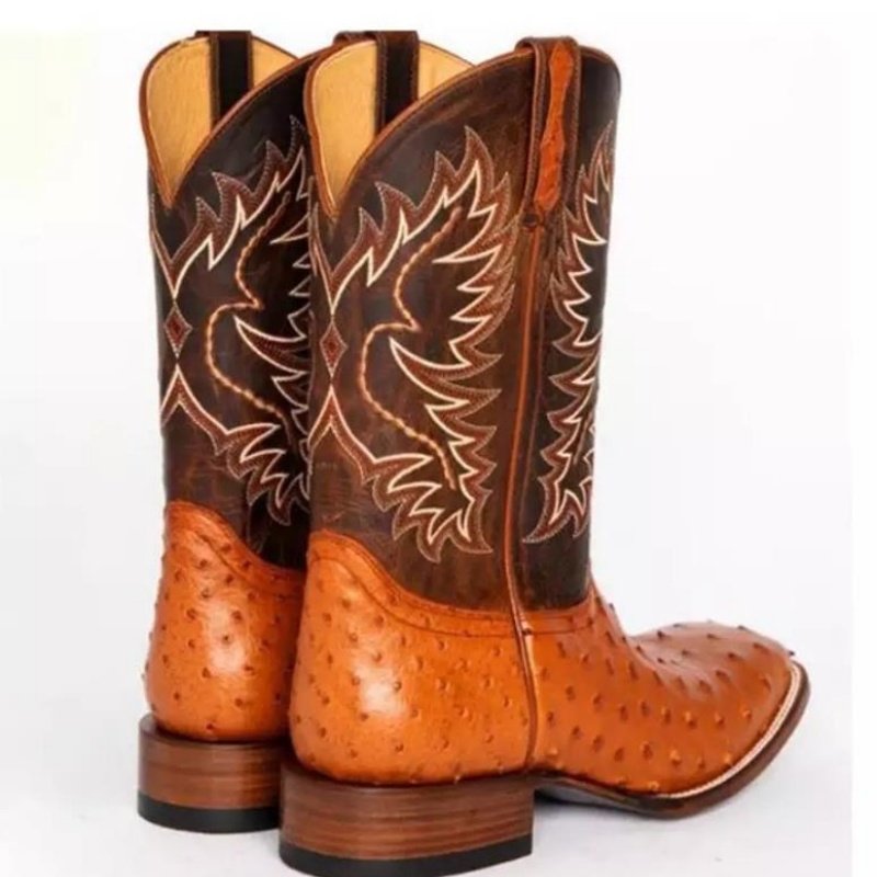 Men High Boots Embroidery Retr - Embroidery Stitches 评论和价格