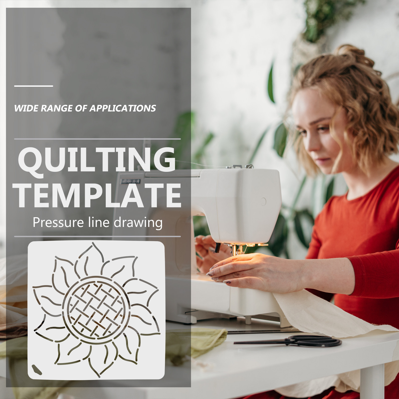 Plastic Quilting Template Holl - Embroidery And Quilting 评论和价格