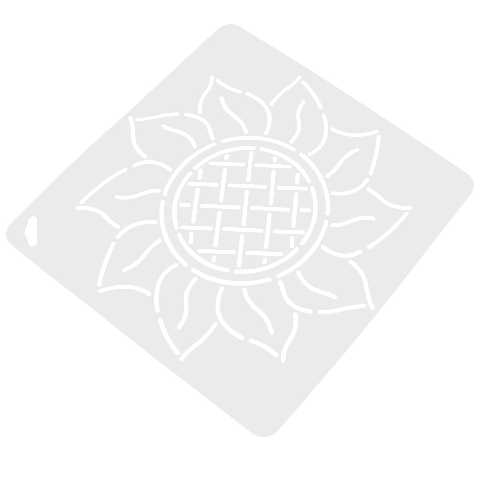 Plastic Quilting Template Holl - Embroidery And Quilting 评论和价格