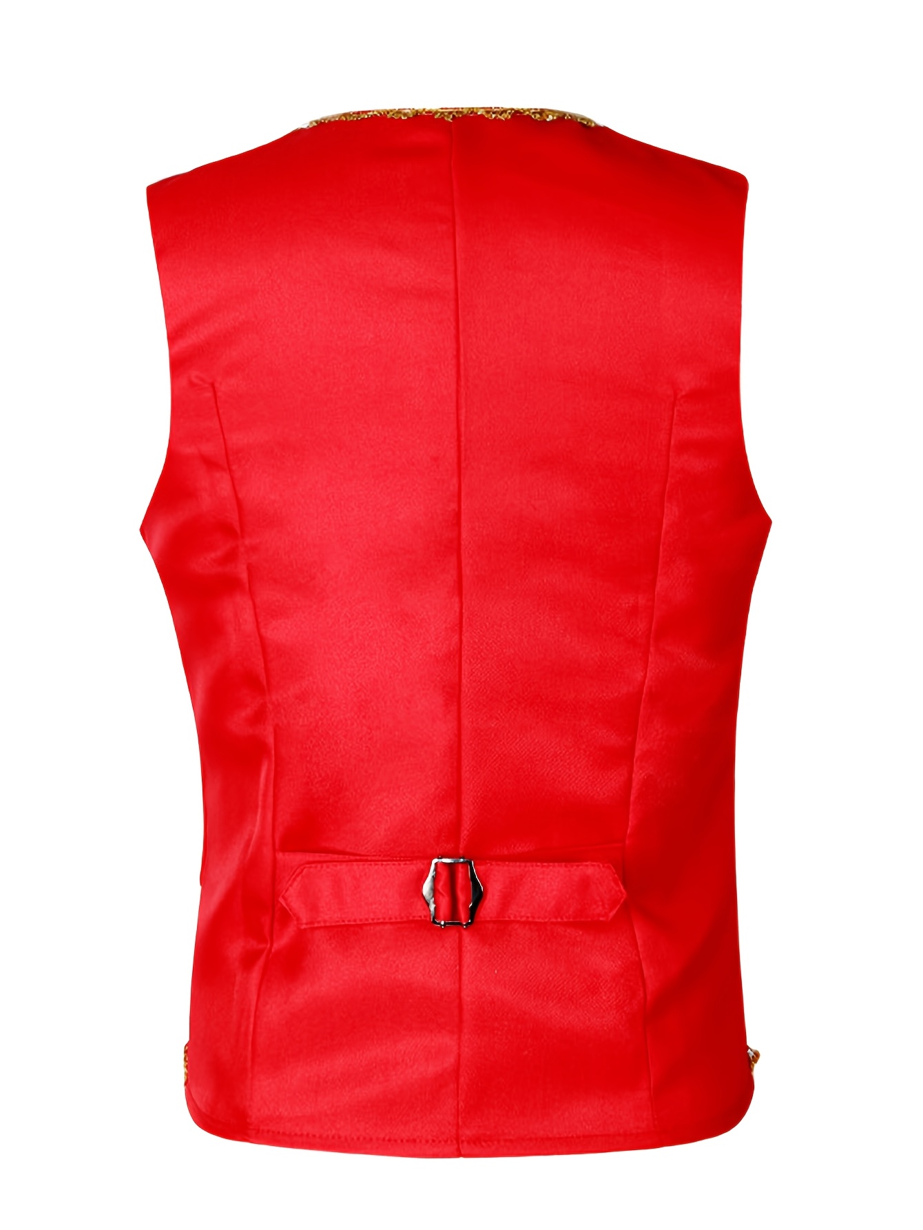 Hot Sale Men Royal Court Waist - Embroidery Vest 评论和价格