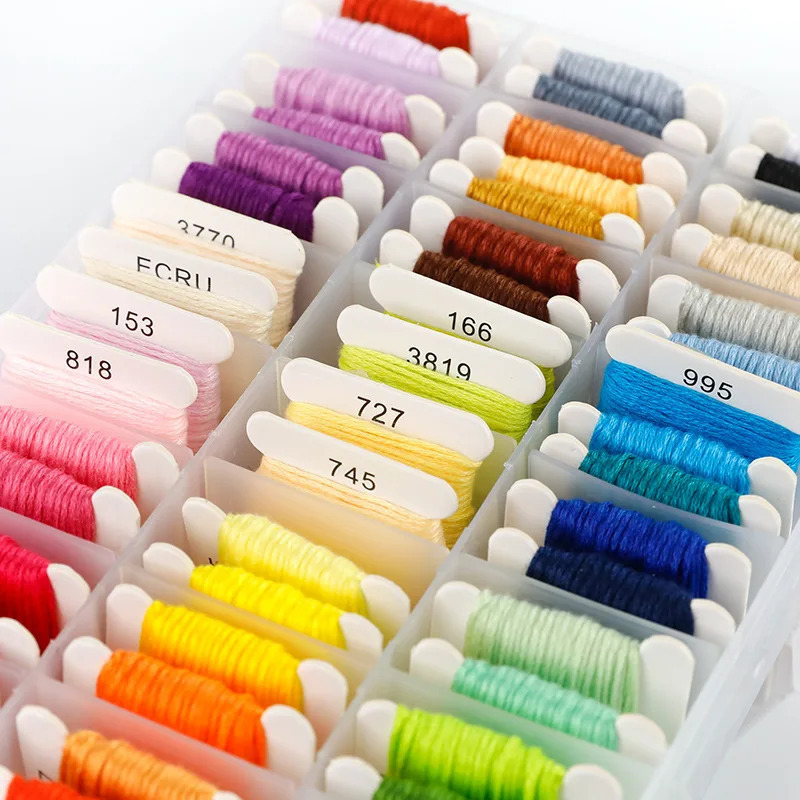 100% Cotton Embroidery Thread  - Embroidery Stitches 评论和价格