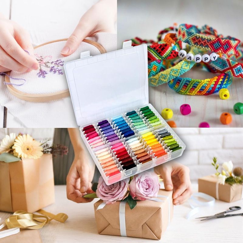 100% Cotton Embroidery Thread  - Embroidery Stitches 评论和价格