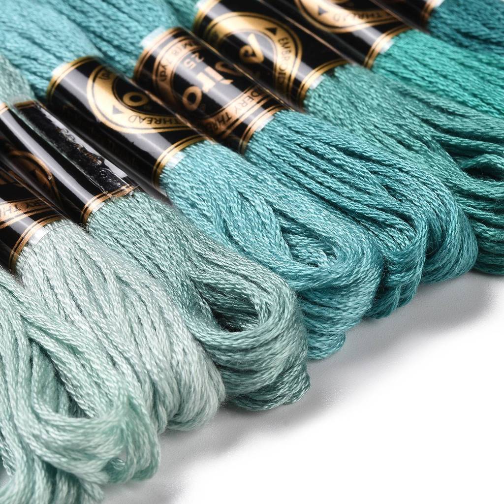 1Set 8 Skeins 0.5mm 6-Ply Poly - Embroidery Stitches 评论和价格